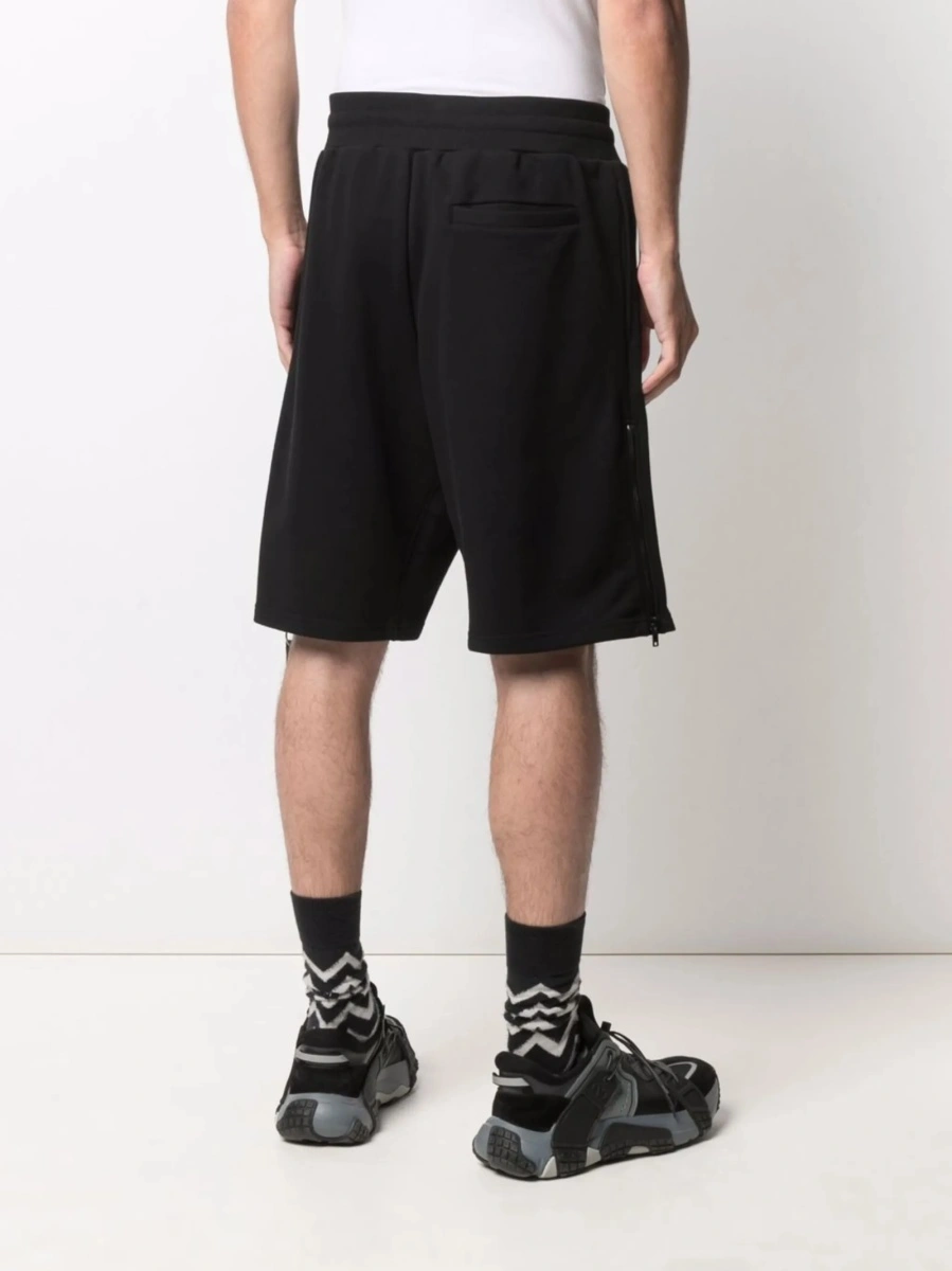 Pantaloni scurti Moschino negri - Img 4