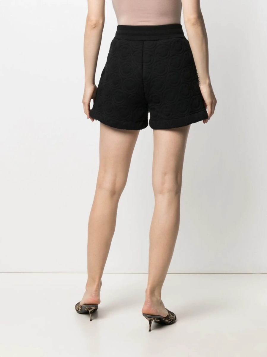 Pantaloni scurti Moschino negri - Img 4