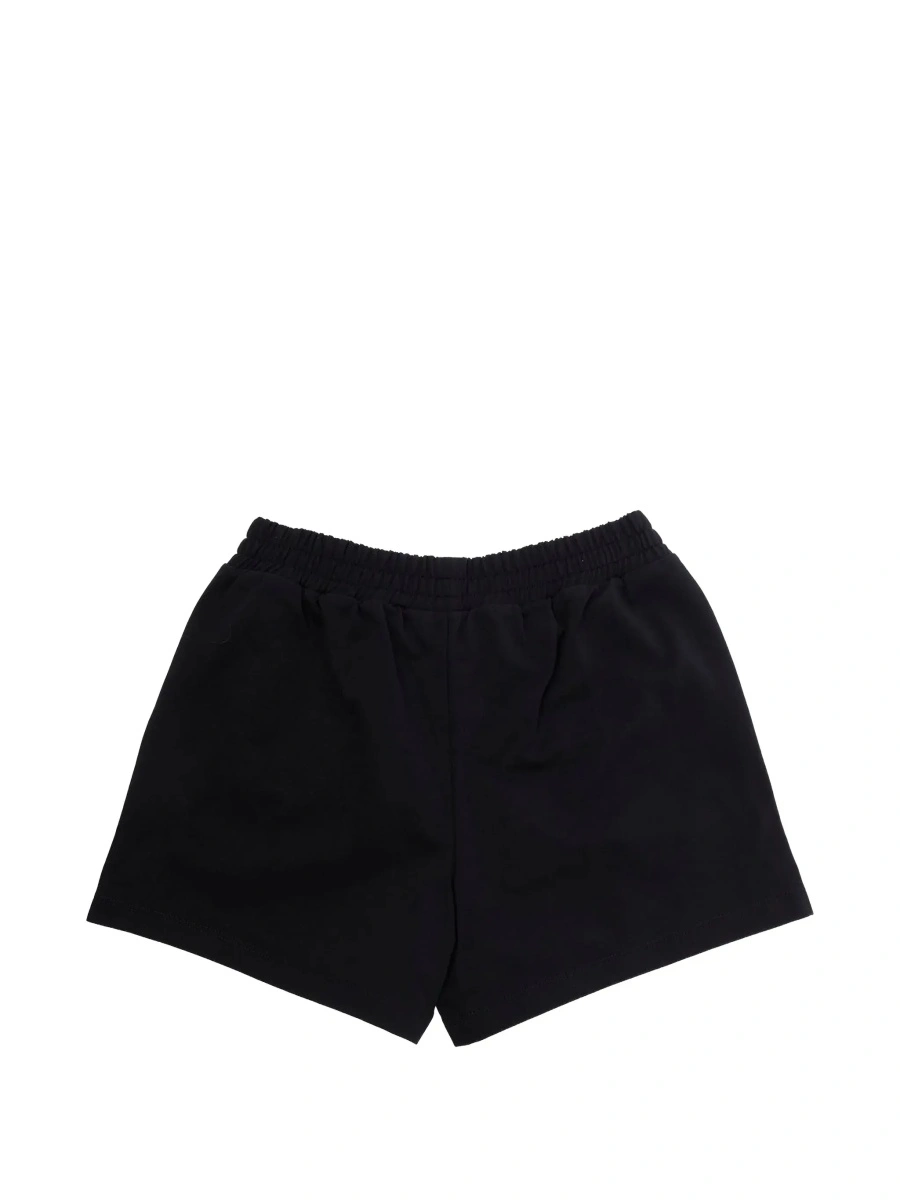 Pantaloni scurti MoschinoS negri din bumbac - Img 4