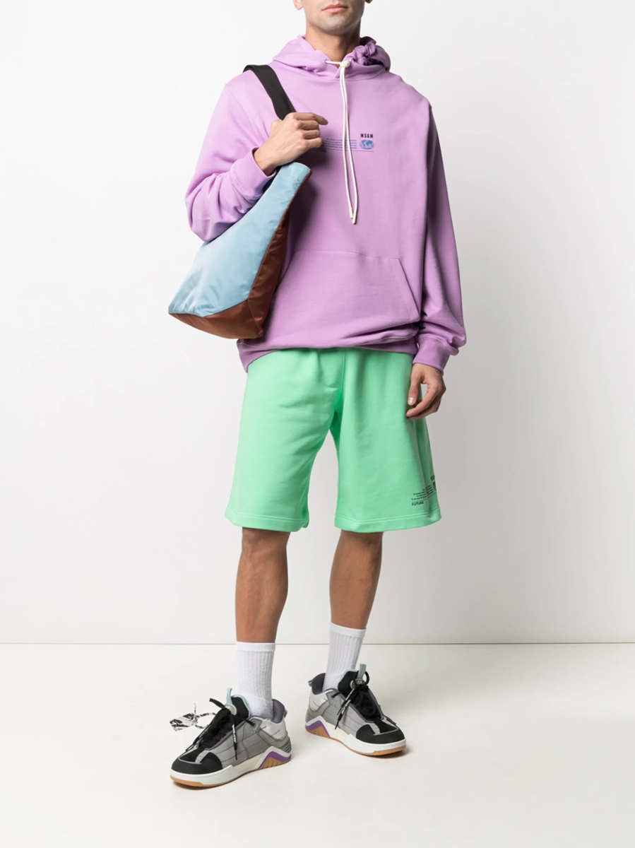 Pantaloni scurti MSGM verzi - Img 2