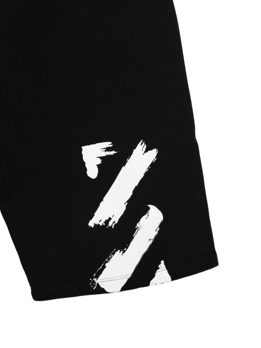Pantaloni scurti Off-White negri - Img 3