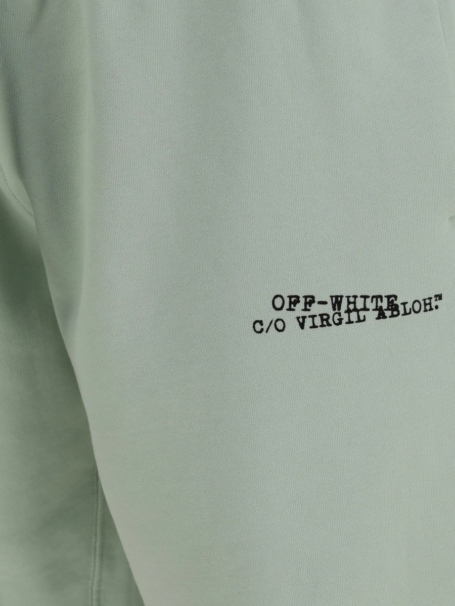 Pantaloni scurti Off-White verzi - Img 3