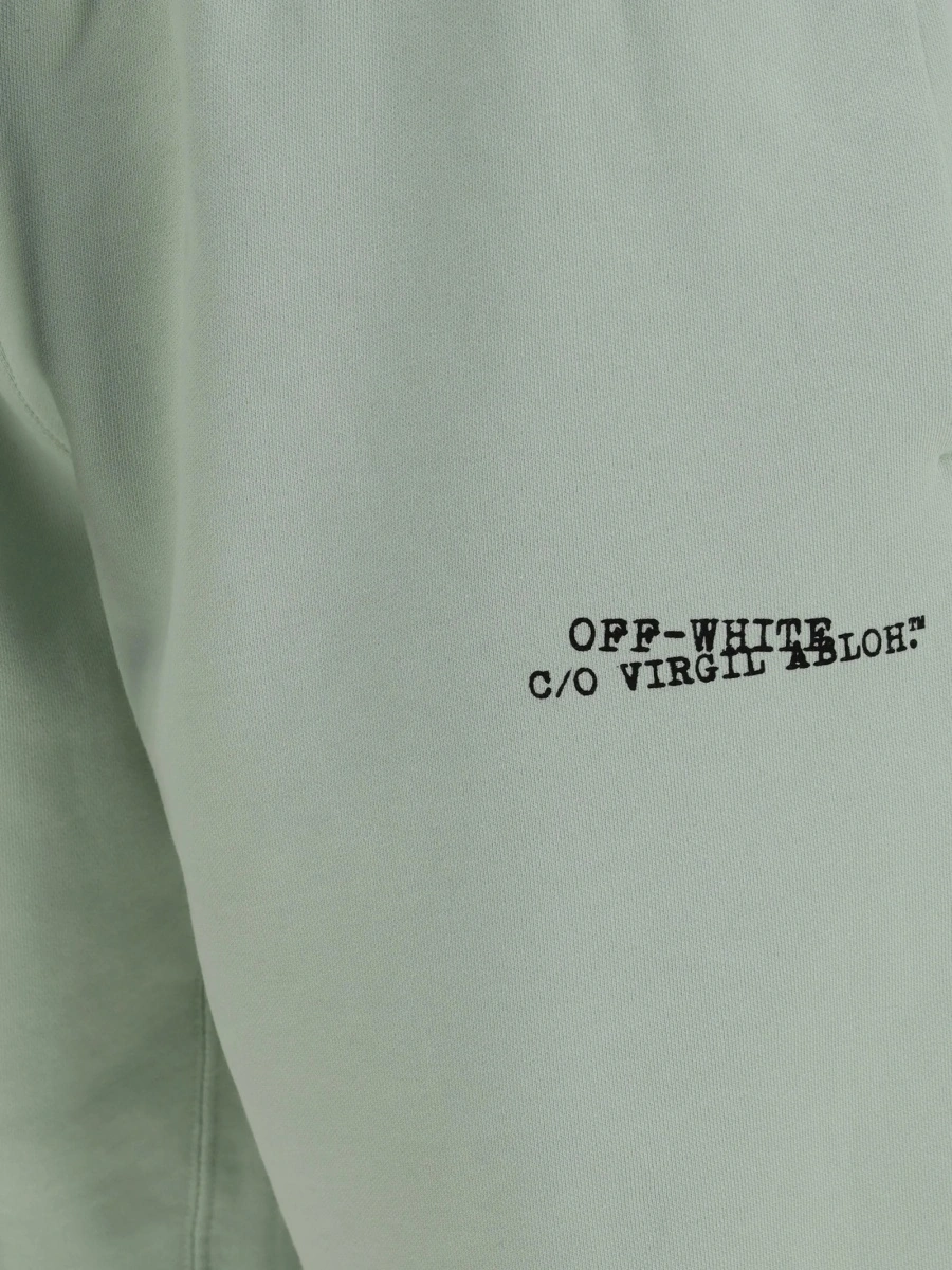 Pantaloni scurti Off-White verzi - Img 3