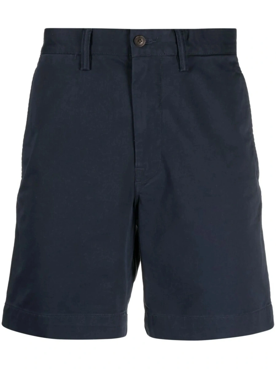 Pantaloni scurti Ralph Lauren albastri din bumbac - Img 8