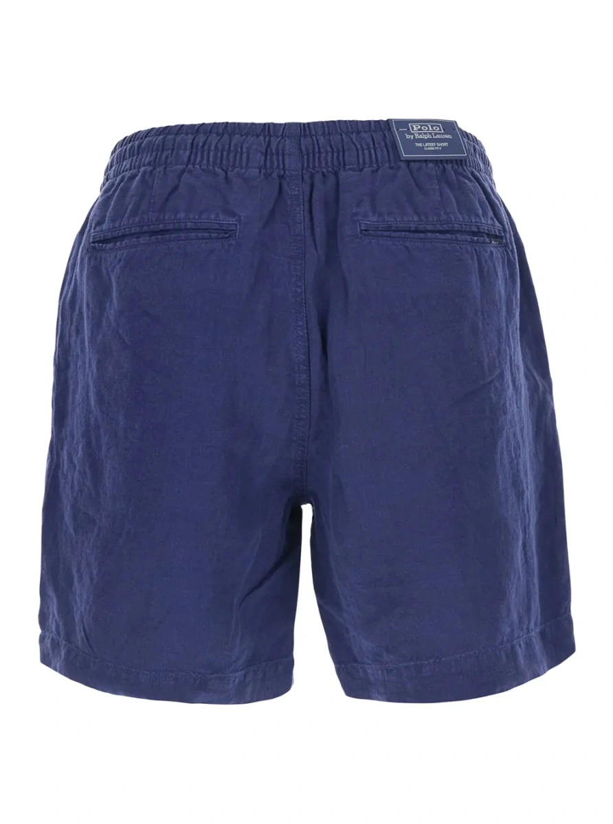 Pantaloni scurti Ralph Lauren albastri din in - Img 2
