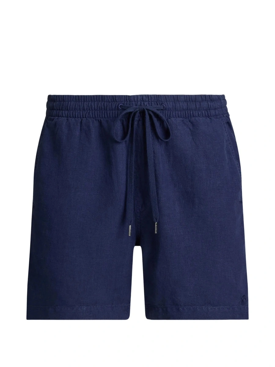 Pantaloni scurti Ralph Lauren albastri din in - Img 8
