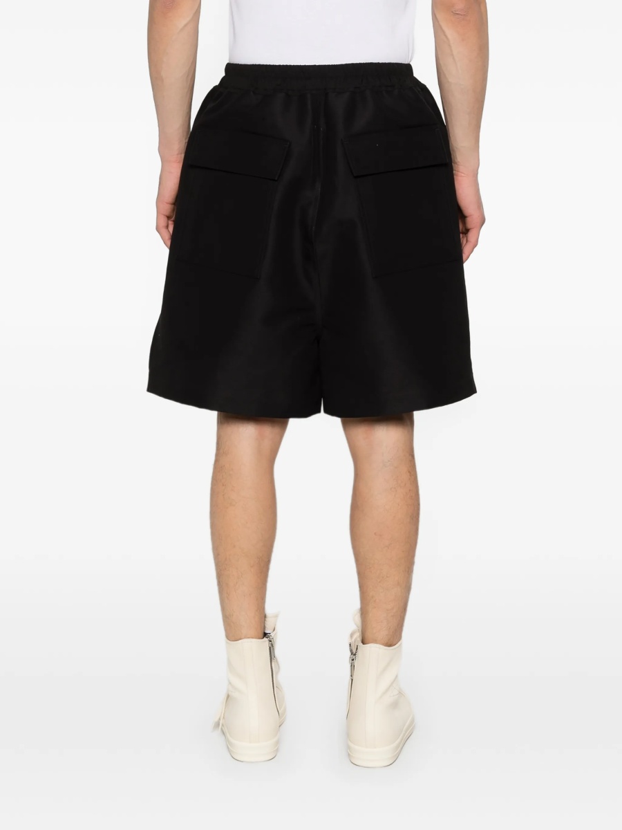 Pantaloni scurti Rick Owens negri - Img 4
