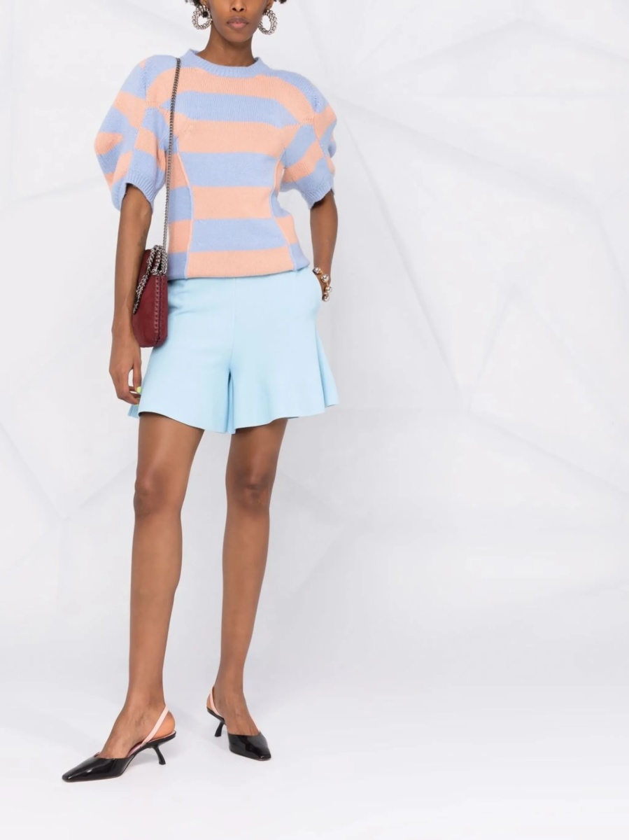Pantaloni scurti Stella McCartney albastri - Img 2