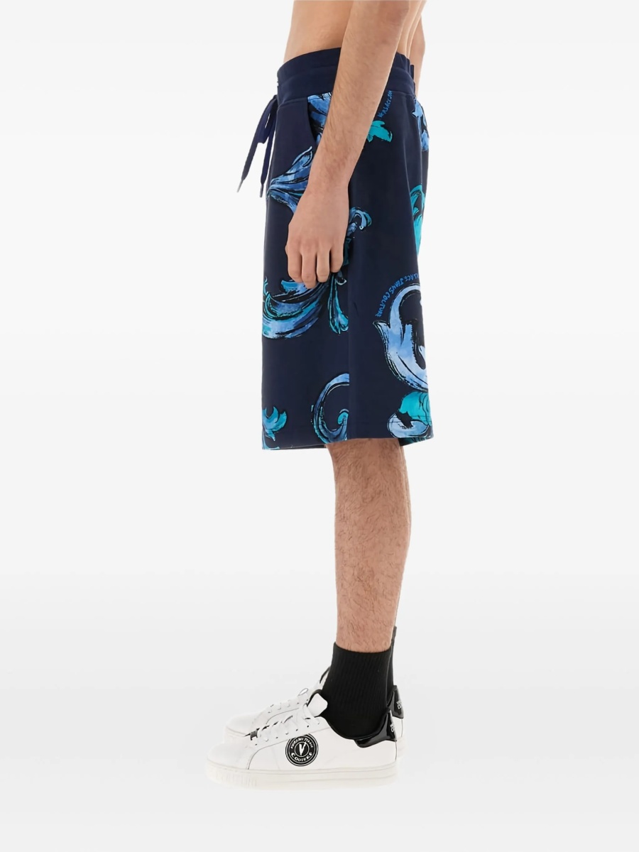 Pantaloni scurti Versace Jeans Couture albastri - Img 2