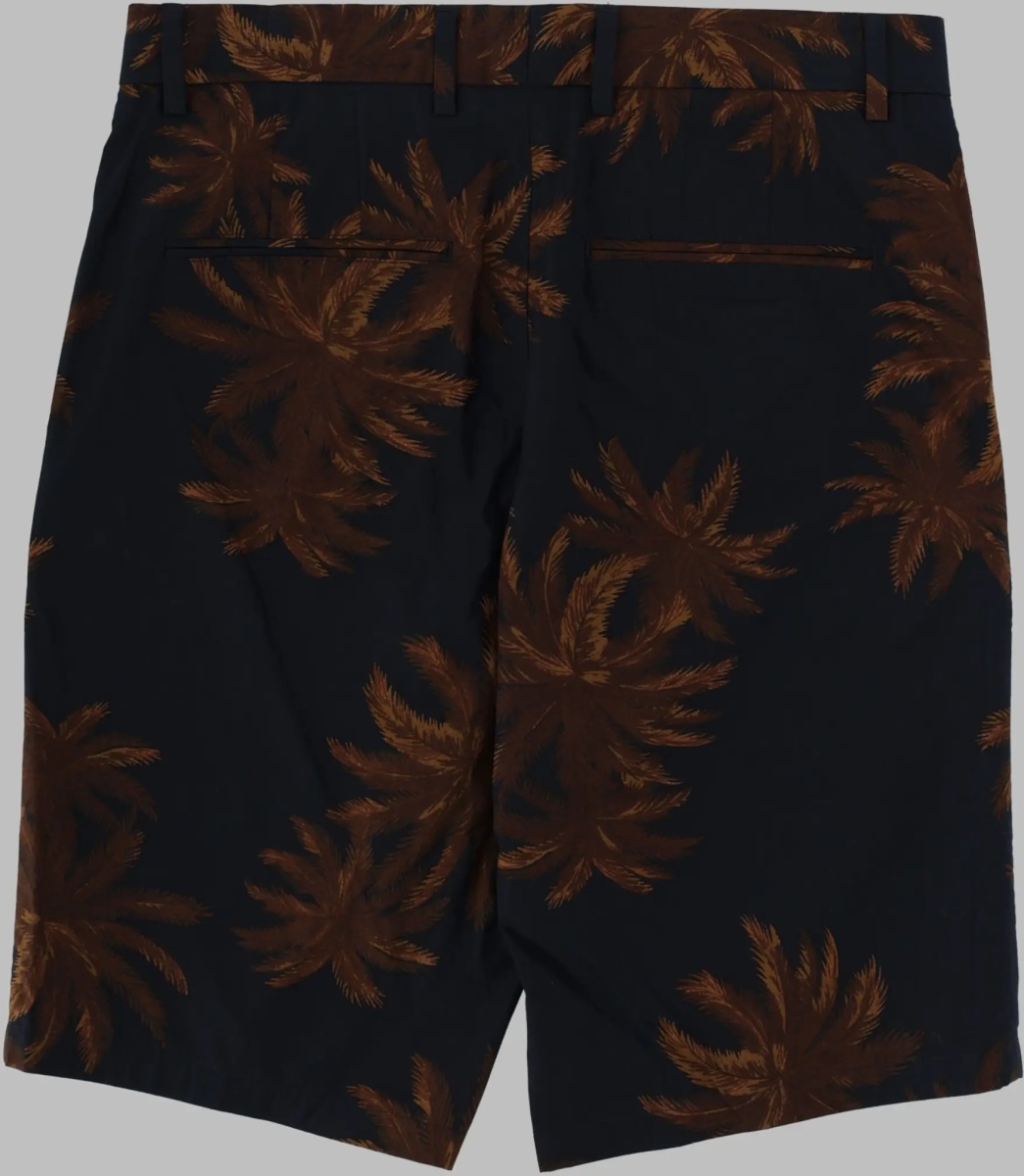 Pantaloni Shorts In Cotone Con Stampa - Img 2