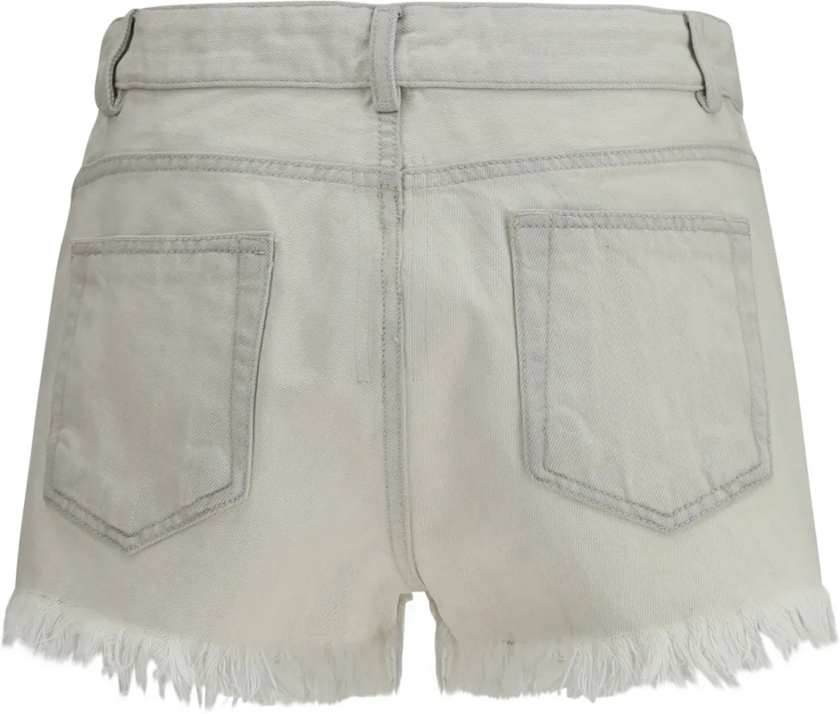 Pantaloni Shorts Temple Bias Cutoffs in Denim - Img 2