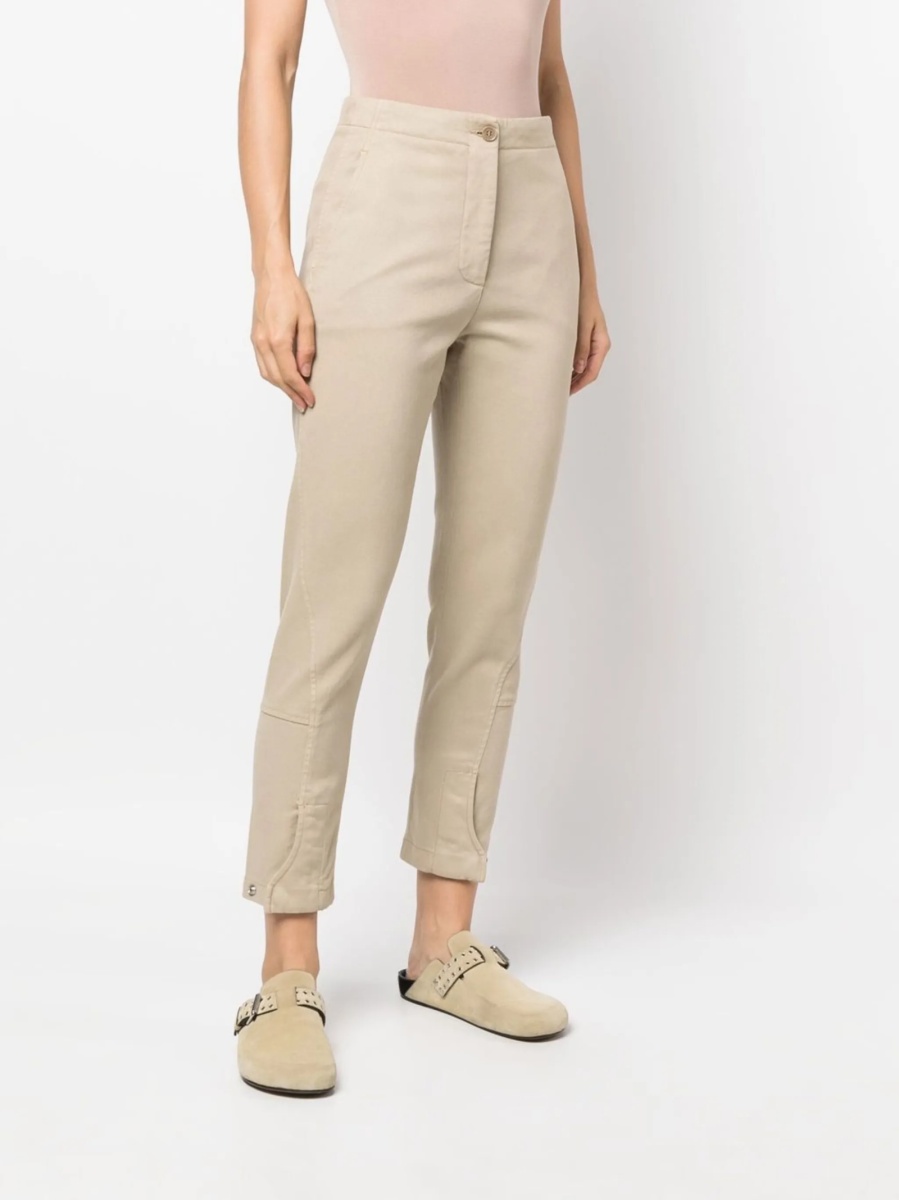 Pantaloni slim fit Aspesi neutri - Img 3