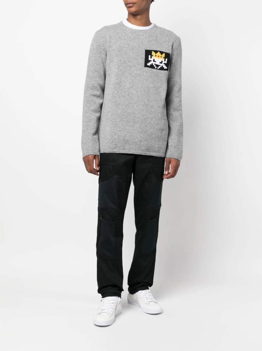 Pantaloni slim fit Comme des Garçons negri - Img 2
