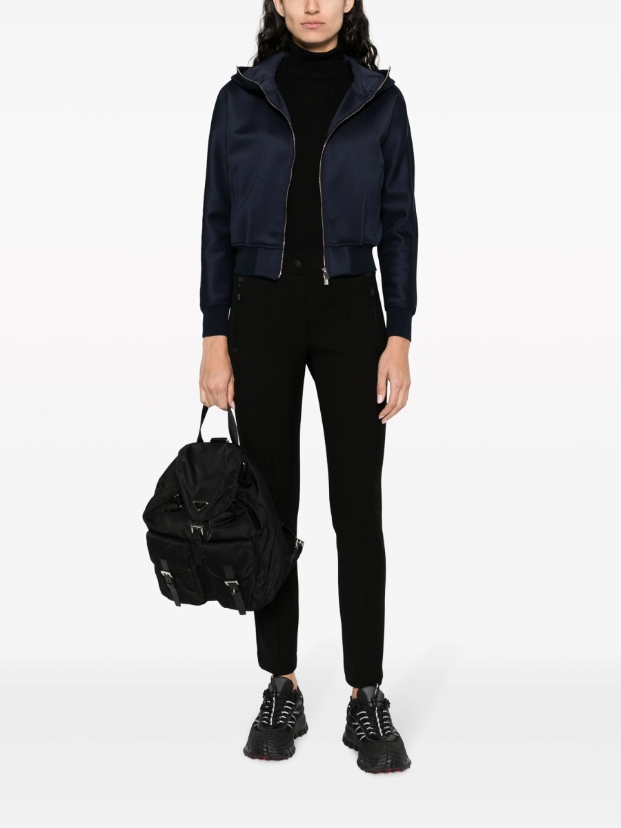 Pantaloni slim fit Moncler Grenoble negri - Img 2