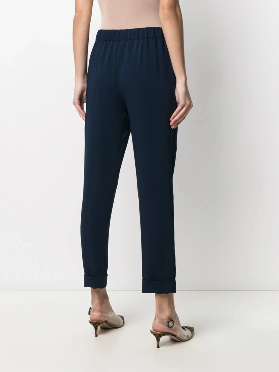 Pantaloni slim fit P.A.R.O.S.H. albastri - Img 4