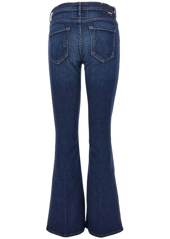 Pantaloni Stretch cotton denim slared jeans - Img 3