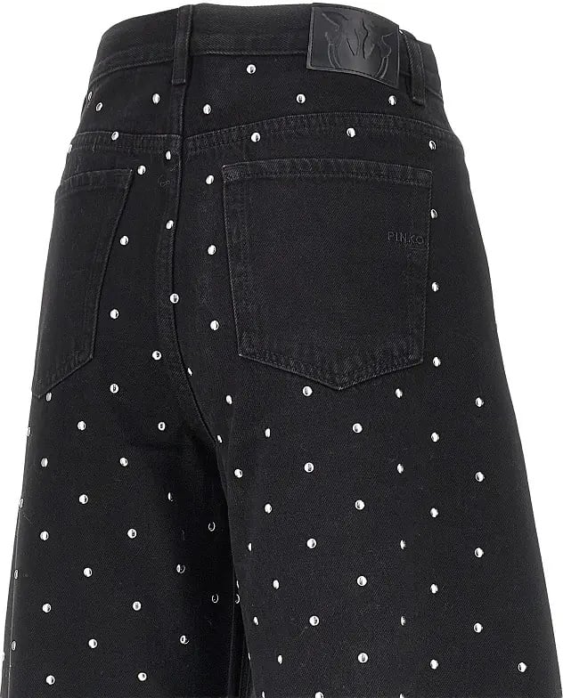 Pantaloni Studded Barrel Fit jeans - Img 4