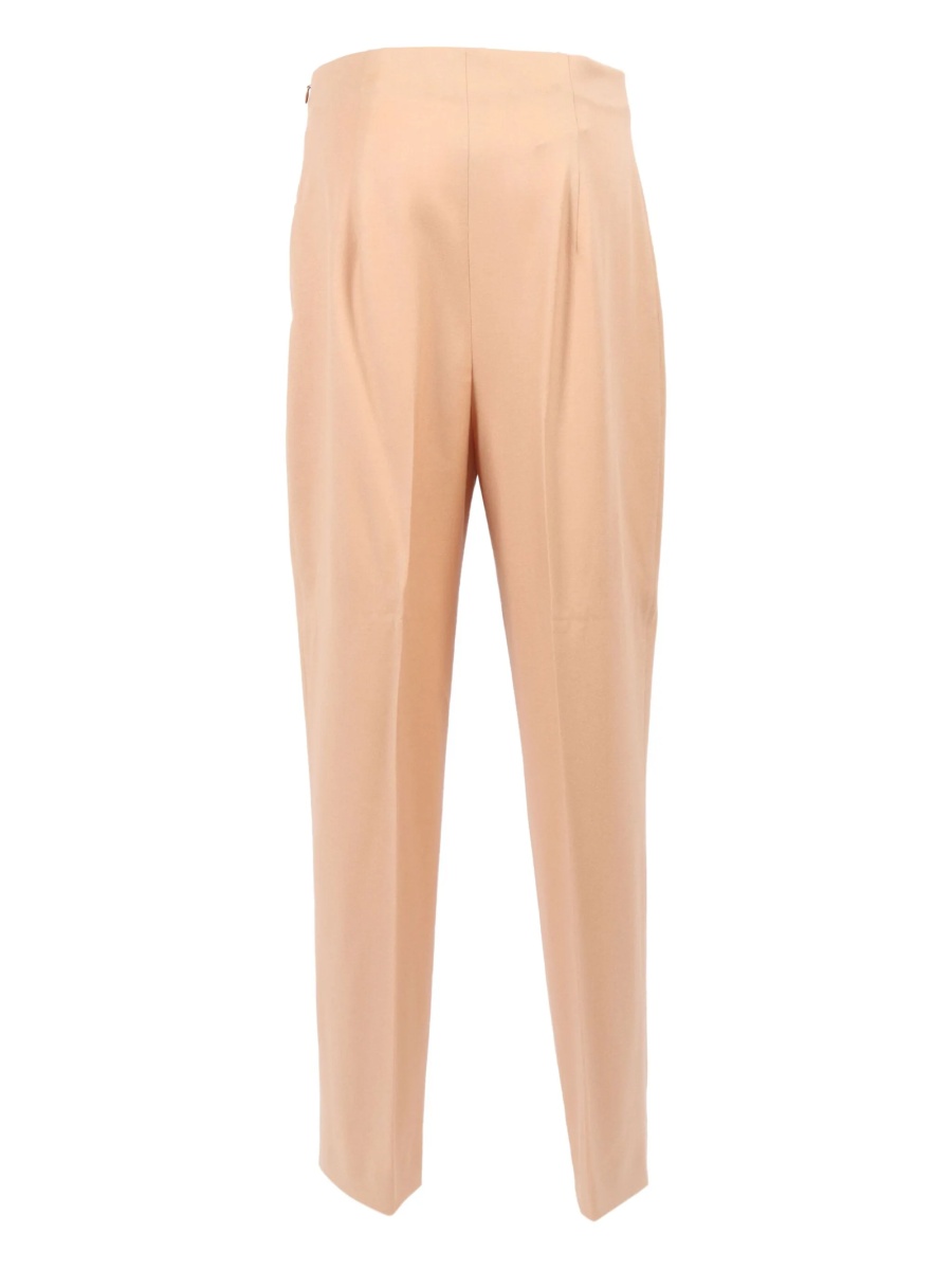 Pantaloni talie inalta Alberta Ferretti neutri - Img 2