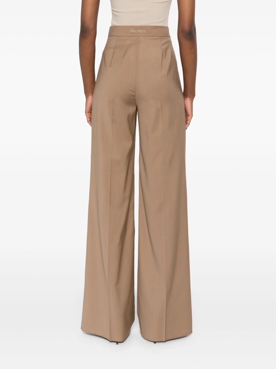 Pantaloni talie inalta Max Mara maro - Img 4