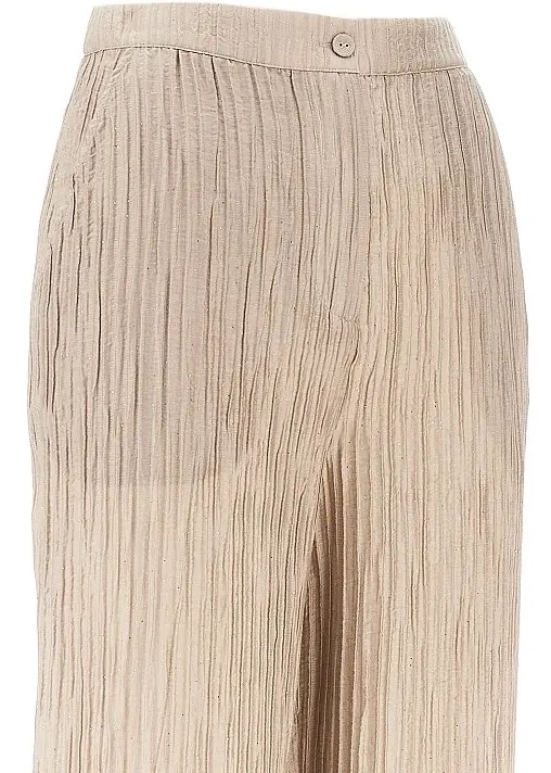 Pantaloni Textured lurex taffetà pants - Img 2