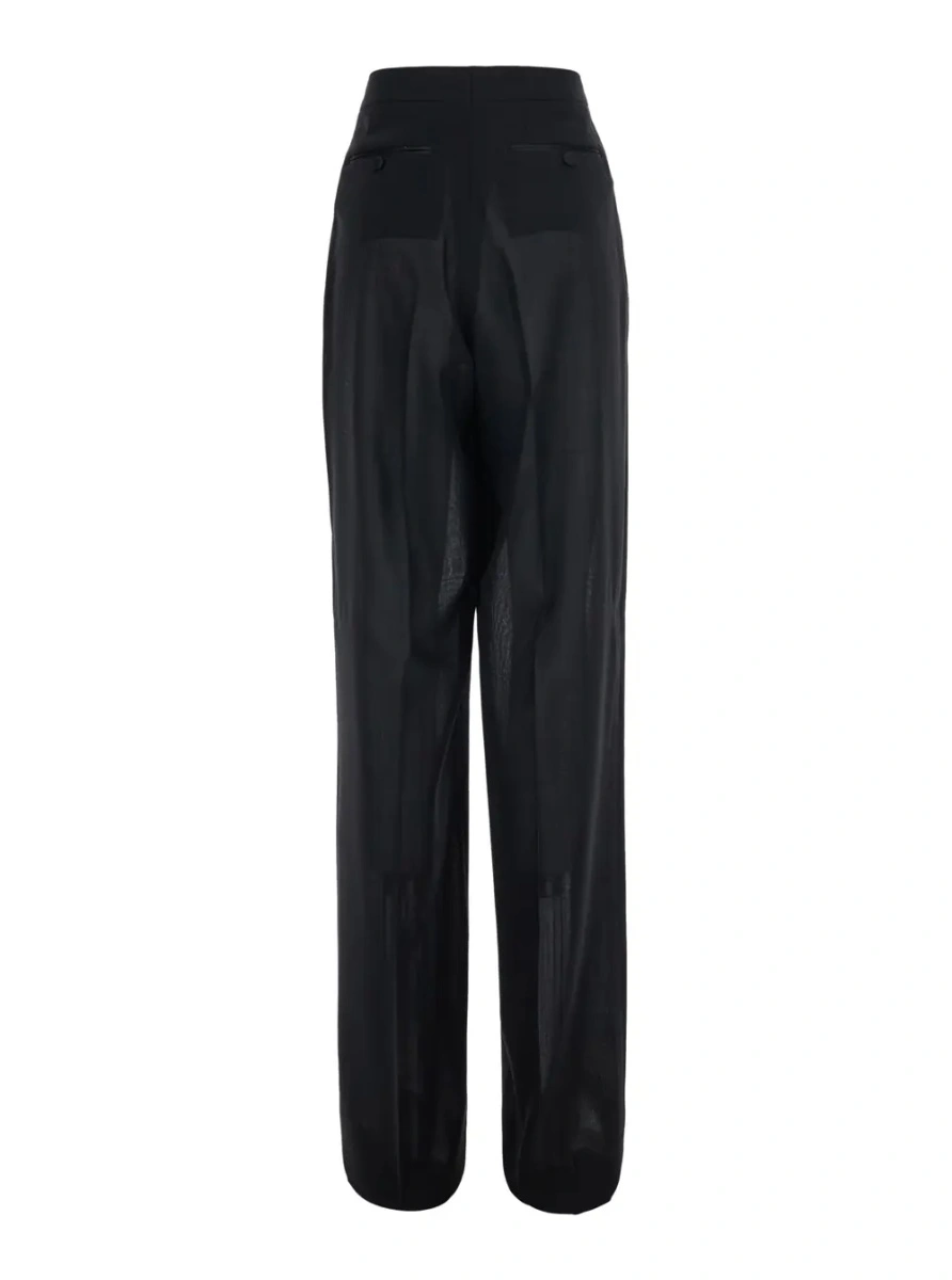 Pantaloni Tom Ford negri din lana - Img 2