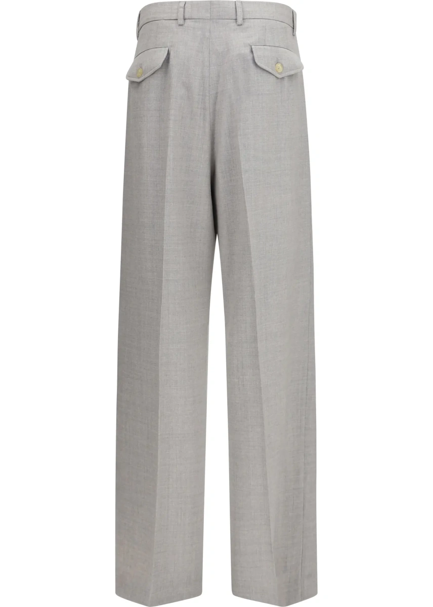 Pantaloni Wide-leg wool Pants - Img 2