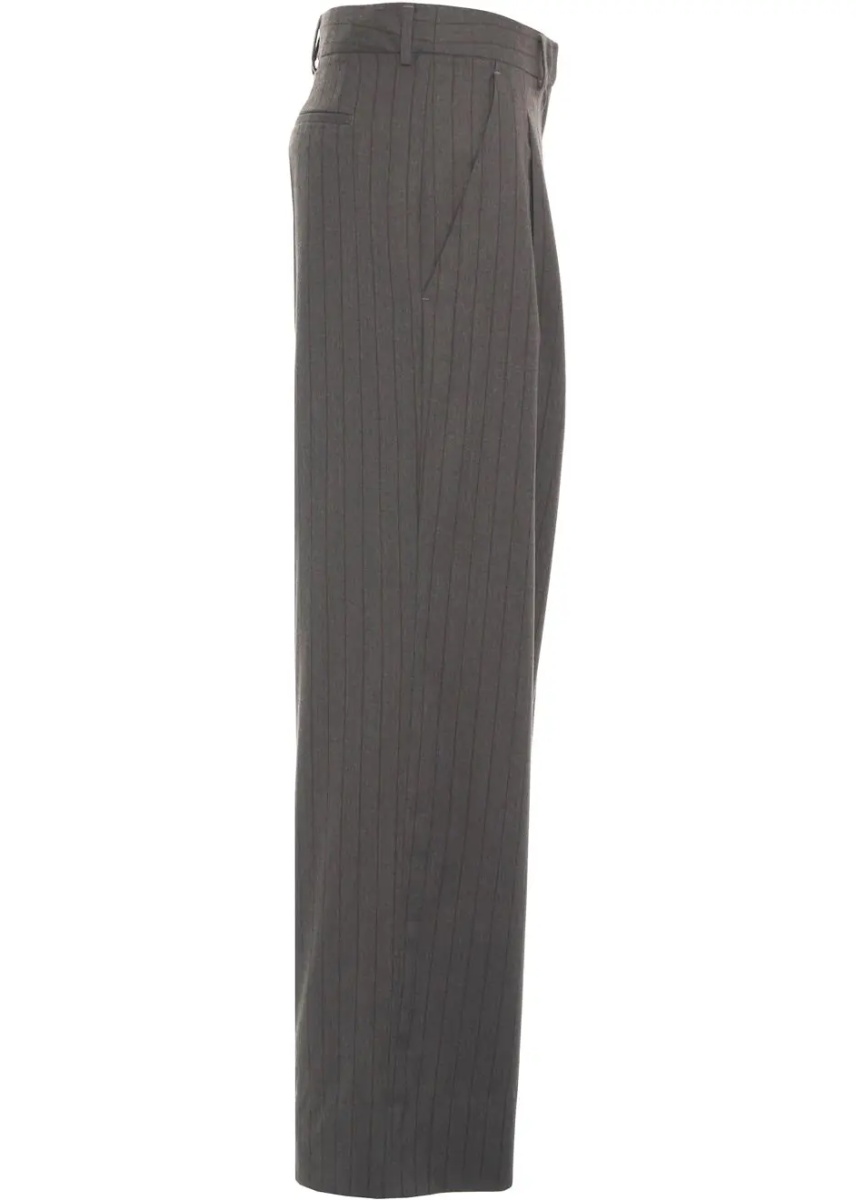 Pantaloni Wool pinstriped trousers 'Frankie' - Img 3
