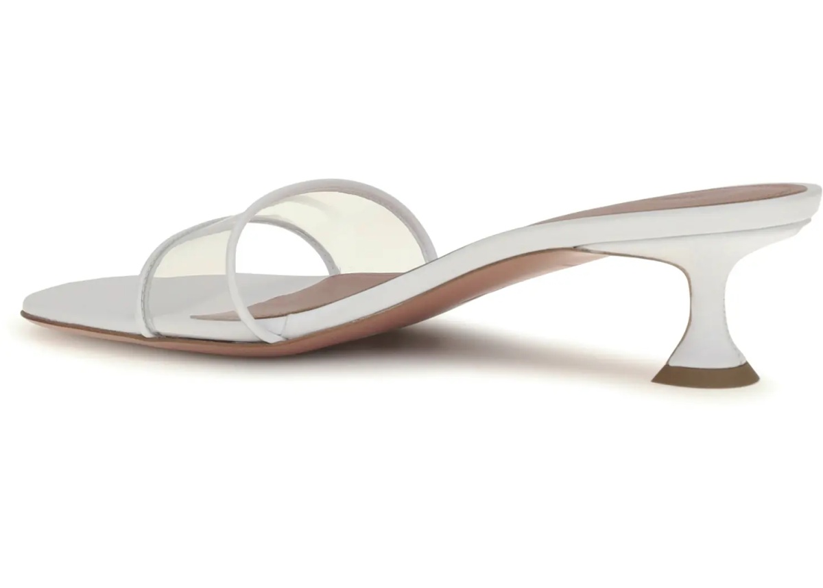 Pantofi Andreea Glass Mule Sandals - Img 3
