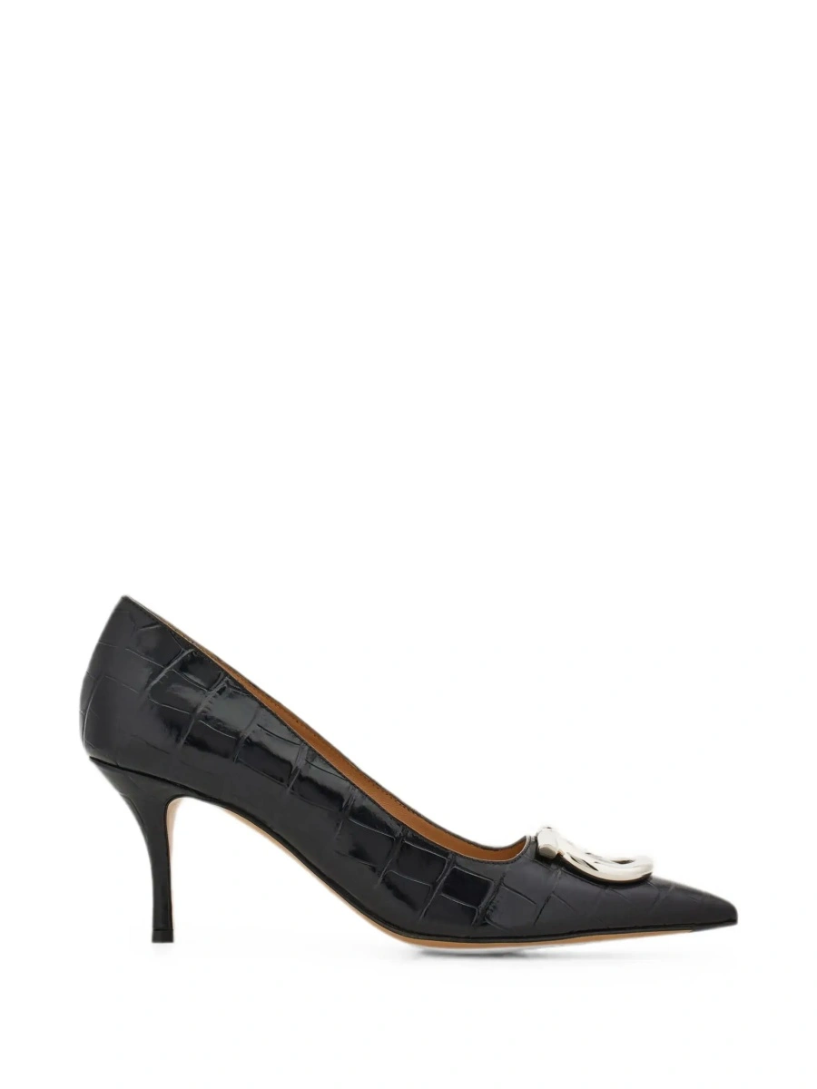 Pantofi cu toc Ferragamo negri - Img 10