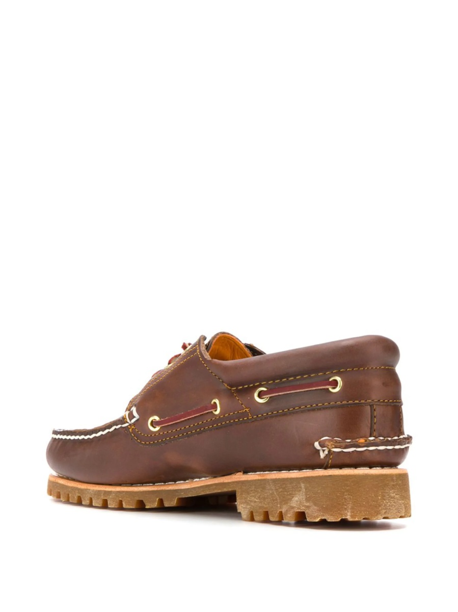 Pantofi de navigatie Timberland maro din piele - Img 3