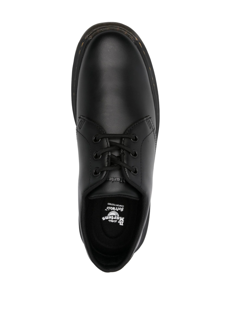 Pantofi Derby Dr. Martens negri din piele - Img 4