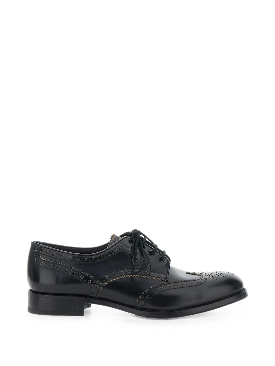 Pantofi eleganti LIDFORT negri din piele - Img 8