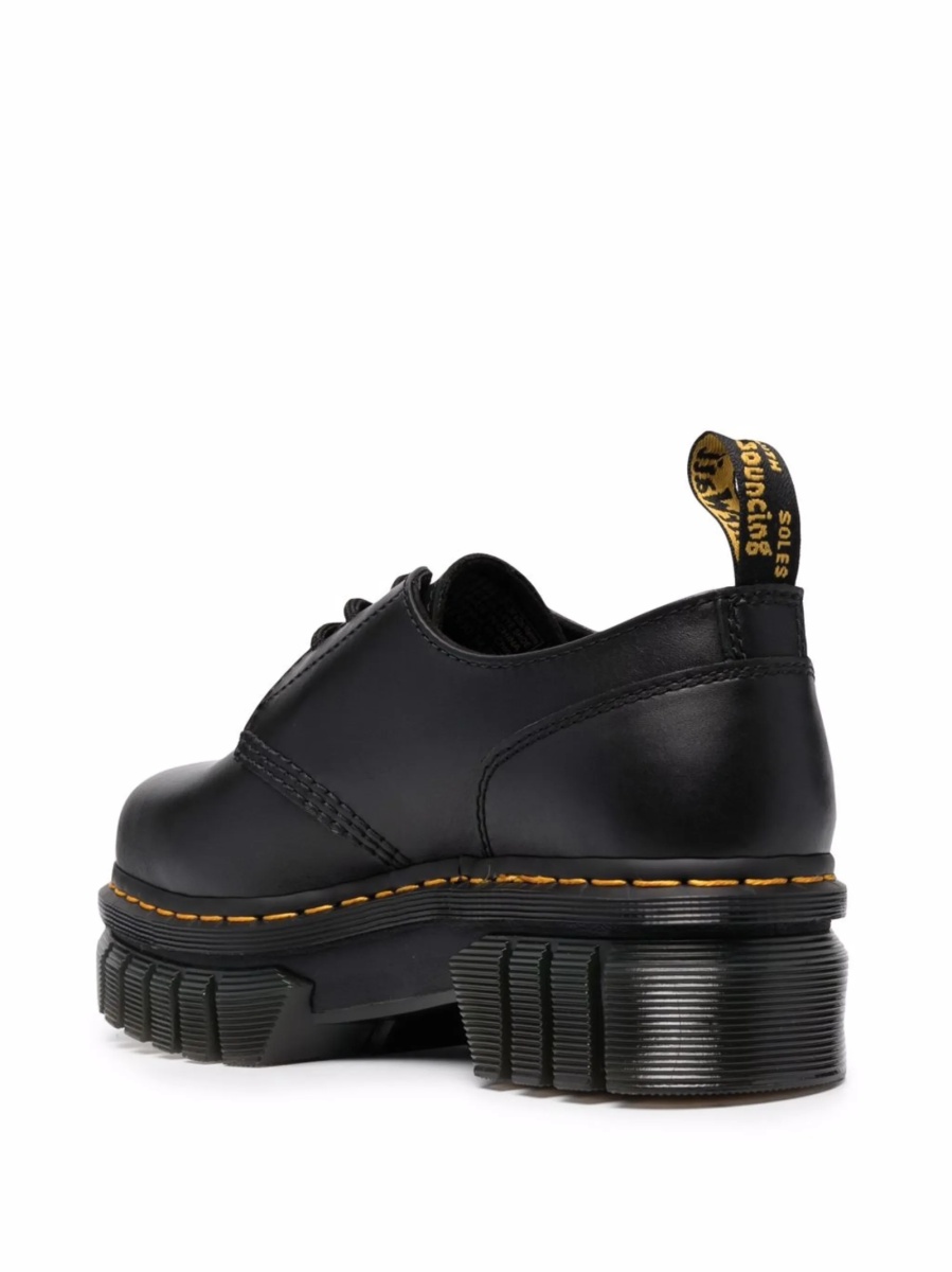 Pantofi Oxford Dr. Martens negri din piele - Img 3