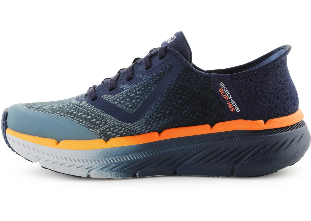 Pantofi Slip-Ins Max Cushioning Elite Premier 2.0 NVY/Orng - Img 4