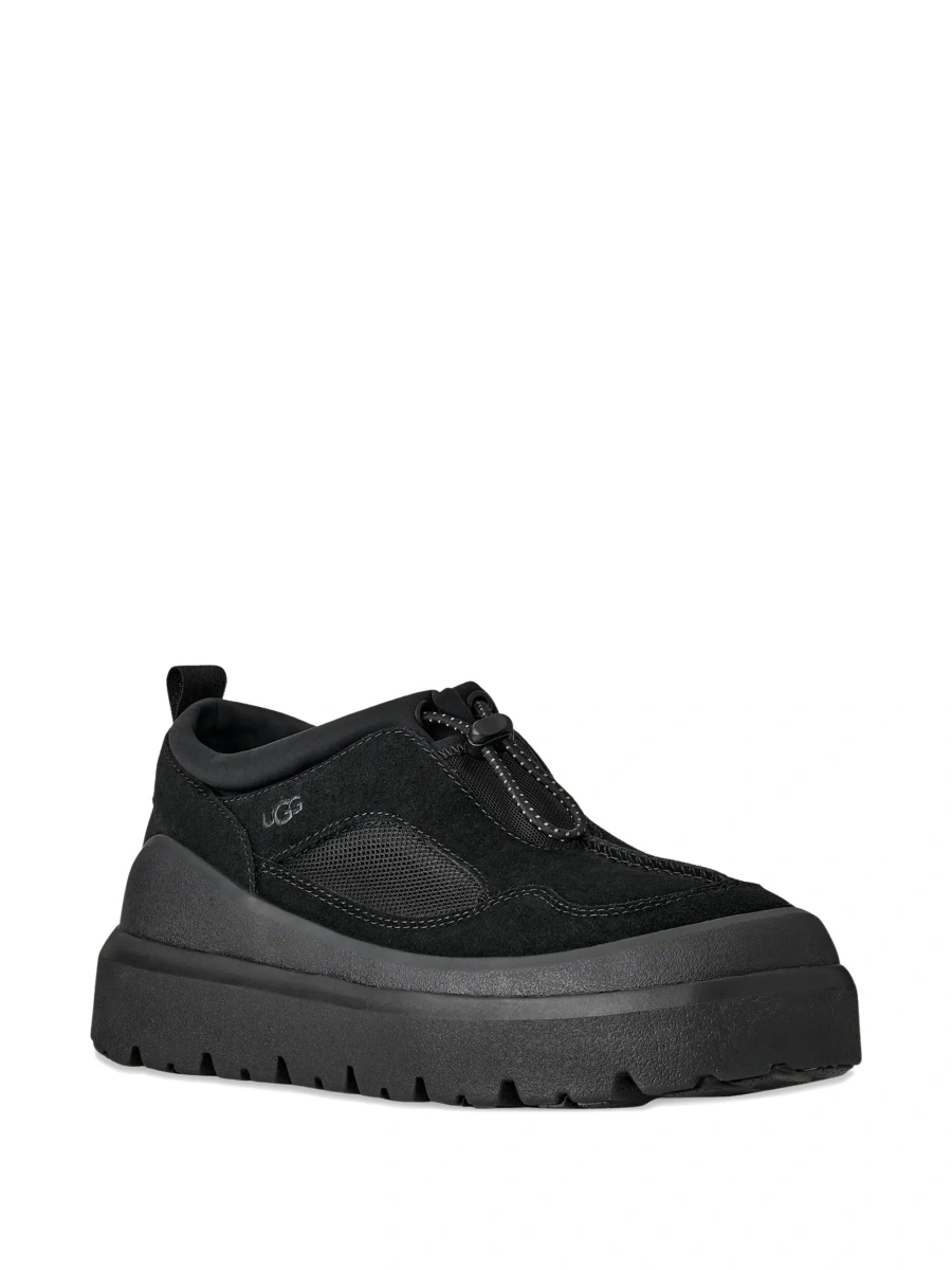 Pantofi slip-on UGG negri din piele intoarsa - Img 2