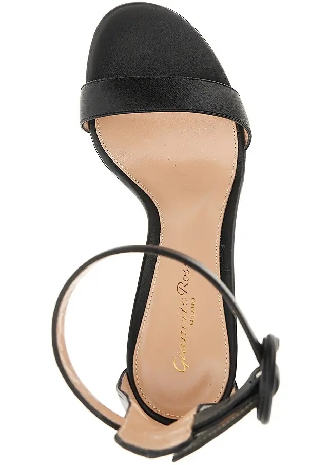 Pantofi Smooth leather 'Portofino' sandals - Img 4