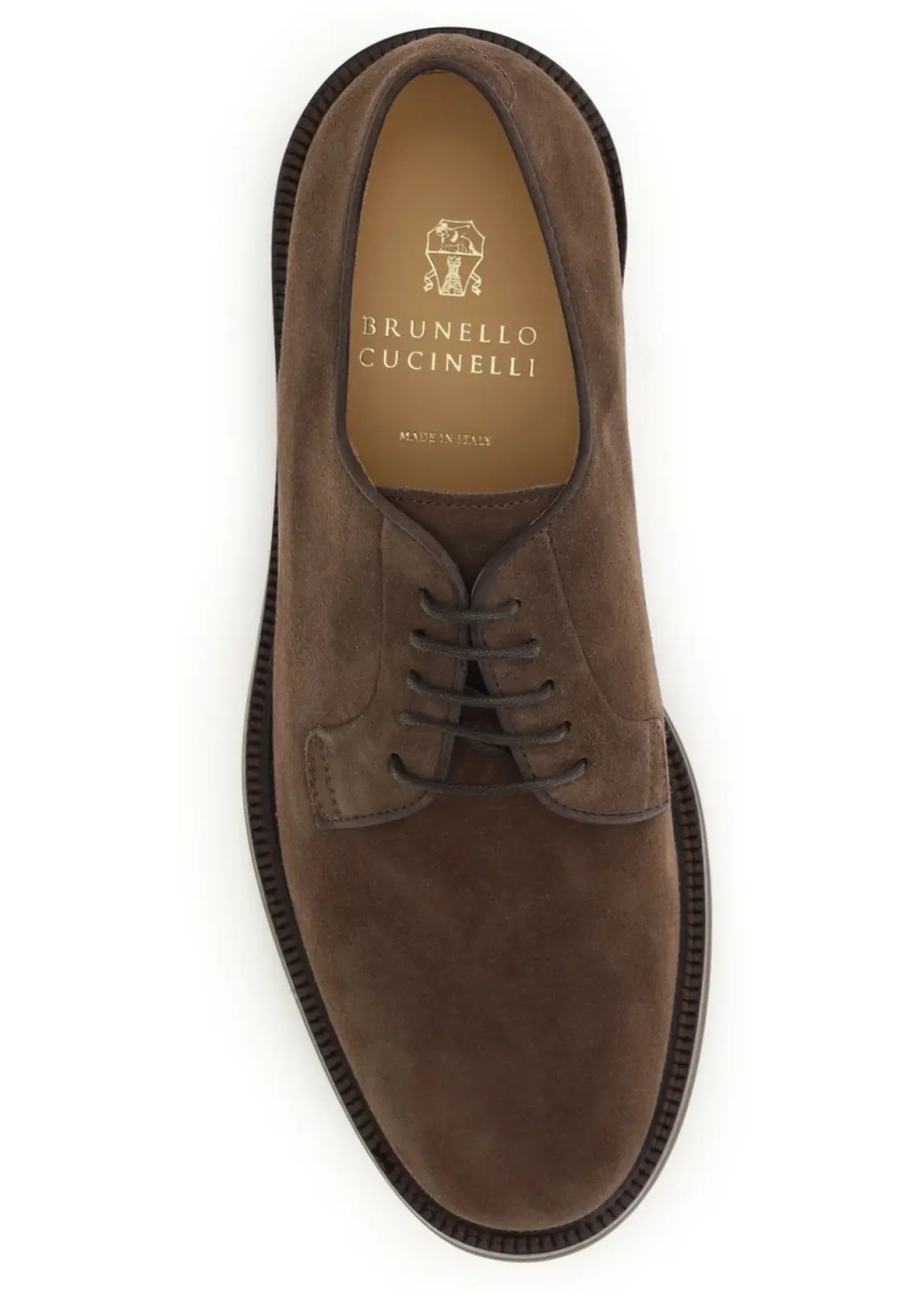 Pantofi Suede Lace-Up Shoes - Img 4