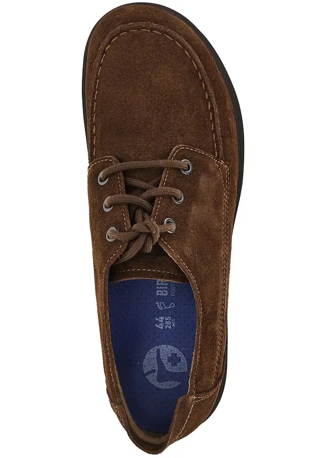 Pantofi Suede leather lace-up shoes - Img 4