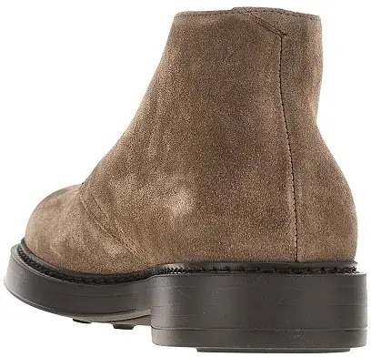 Pantofi Suede leather laced shoes - Img 3