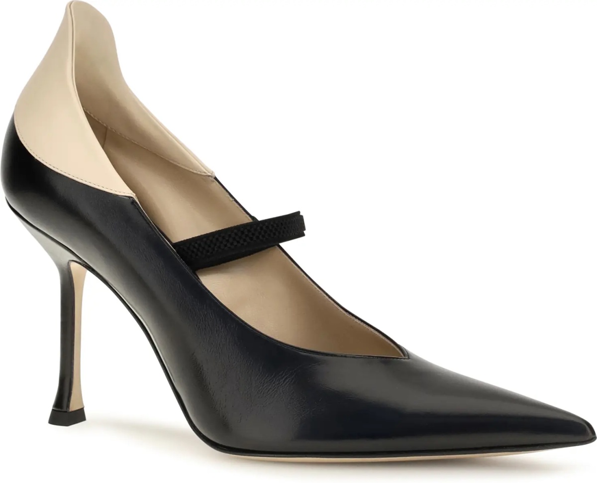 Pantofi Two-tone calfskin Pumps - Img 2