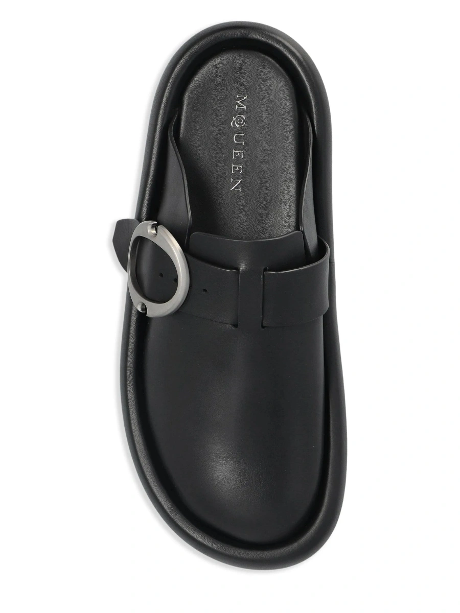 Papuci Alexander McQueen negri din bos taurus - Img 4