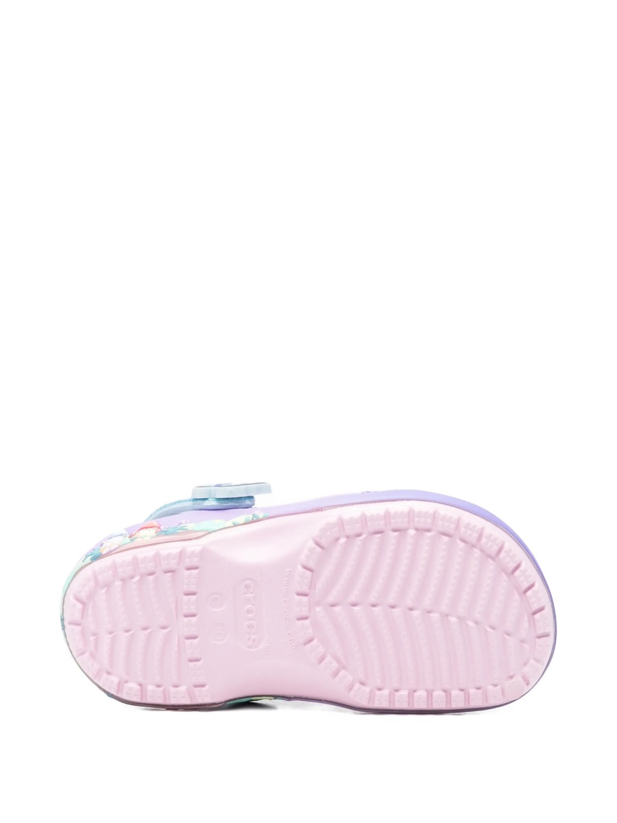 Papuci Crocs violet din cauciuc - Img 4