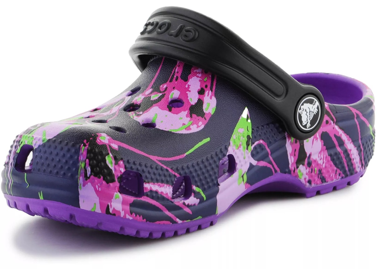 Papuci Flip - flops CLASSIC META SCAPE CLOG K NEON PURPLE / MULTI 208457 - 573 - Img 3