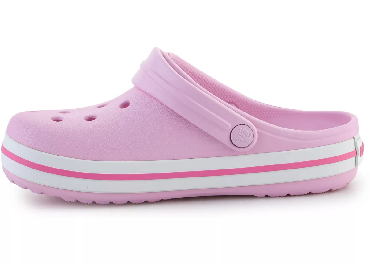 Papuci KIDS slippers CROCS Crocband Clog K Ballerina Pink - Img 3