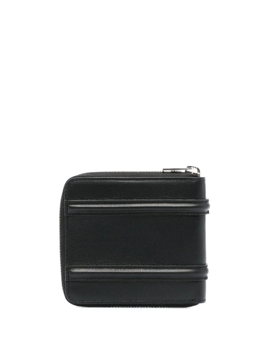 Portofel Alexander McQueen negru din piele - Img 2