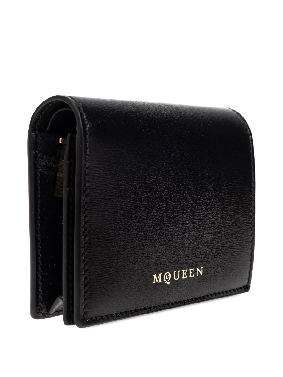 Portofel Alexander McQueen negru din piele - Img 3