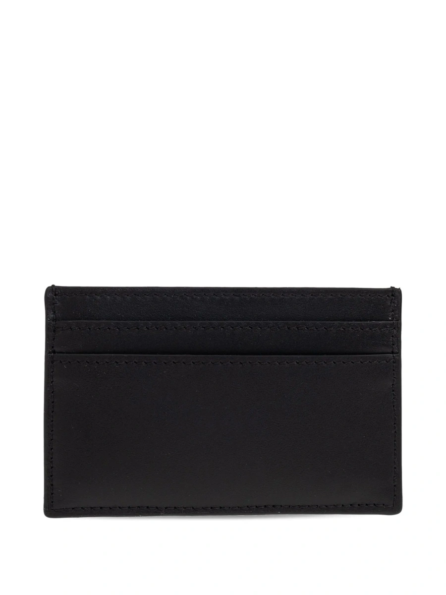 Portofel Alexander McQueen negru din piele - Img 2