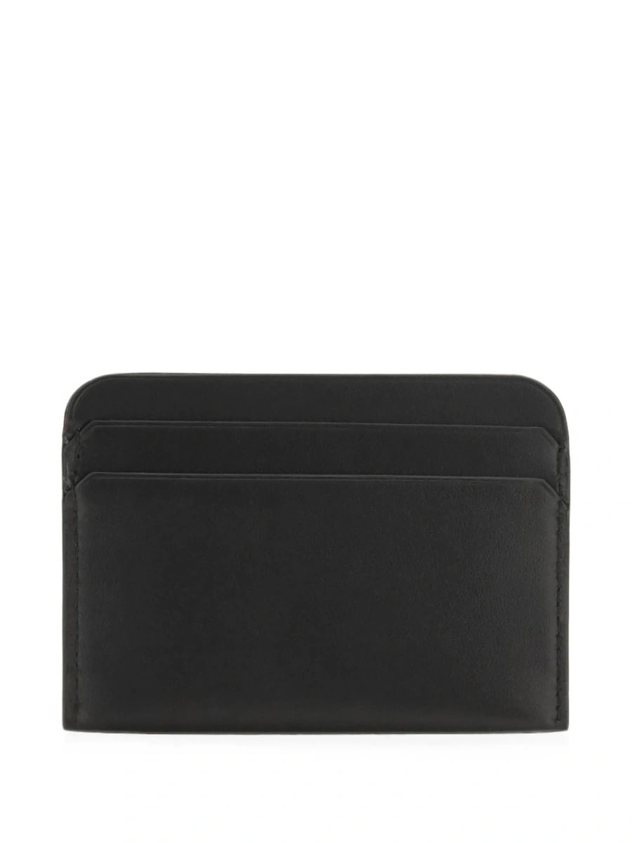 Portofel Christian Louboutin negru din piele - Img 2