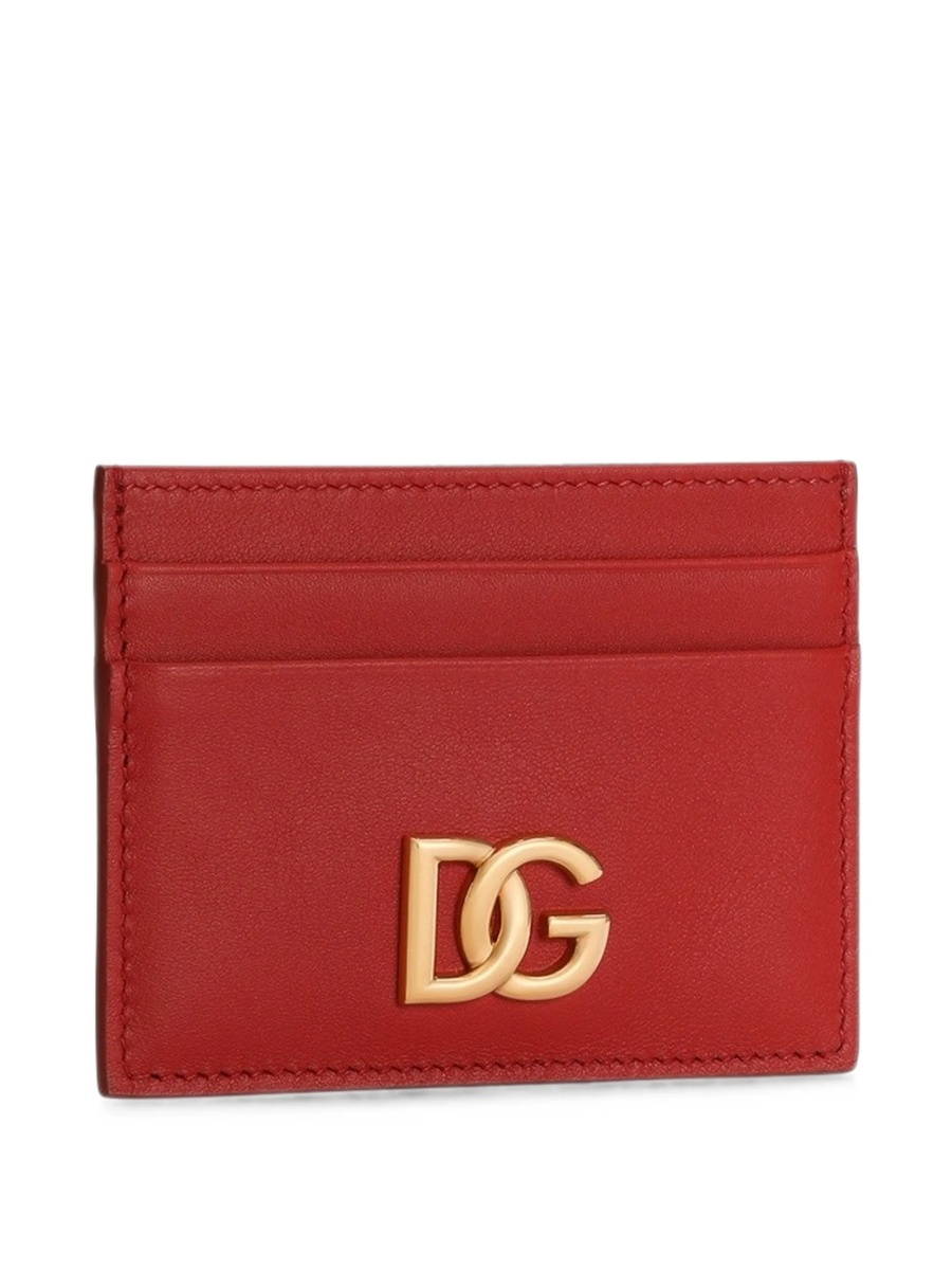 Portofel Dolce &amp; Gabbana rosu din piele - Img 3