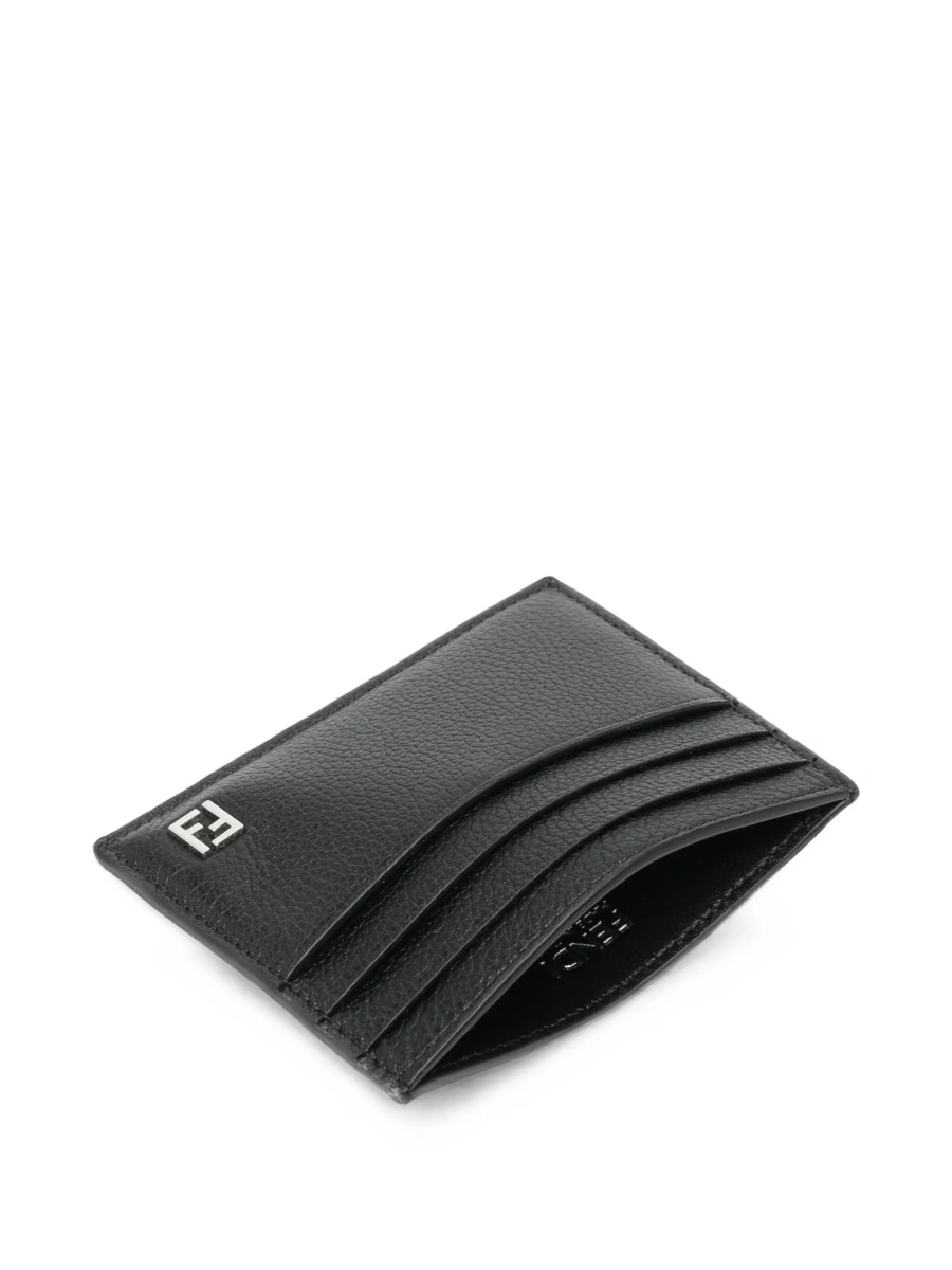 Portofel Fendi negru din piele - Img 3